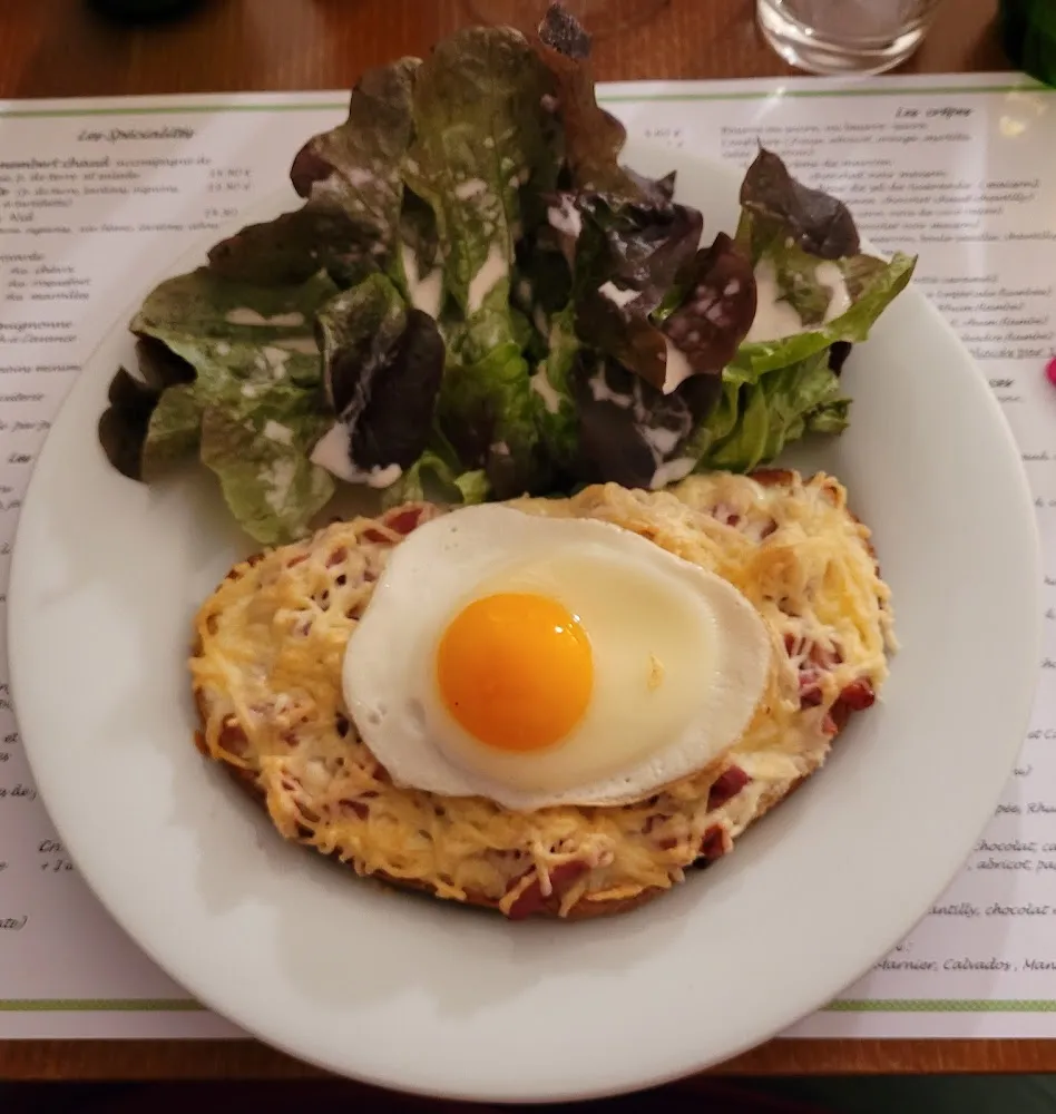 Tartine Lardons Oeuf